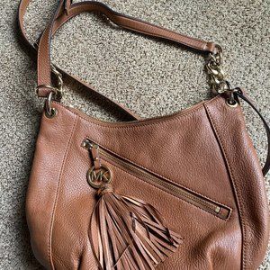 Michael Kors brown leather purse!